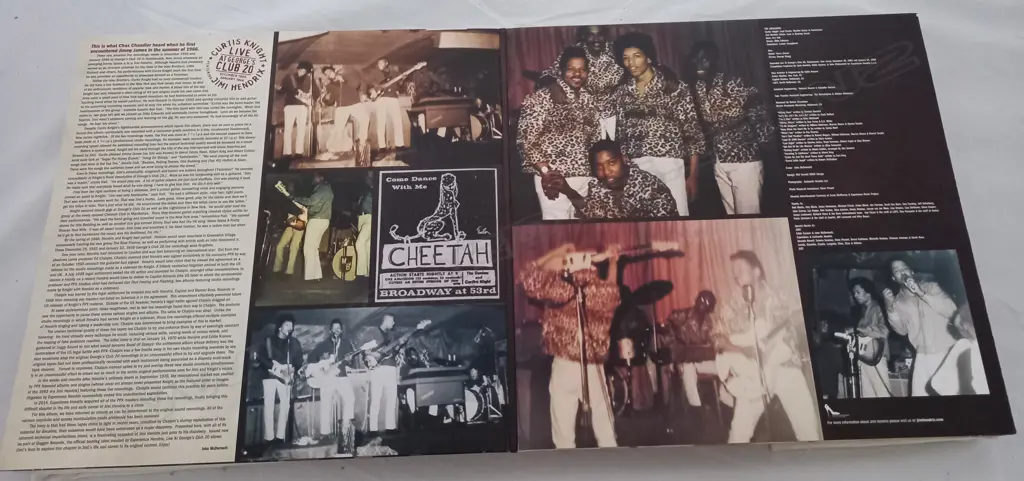 Curtis Knight Featuring Jimi Hendrix, Live At George's Club 20, (Double Album) Image 1++